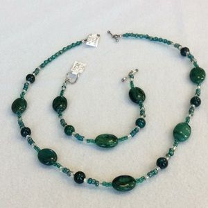 FINAL SALE PRICE Chrysacola Jewelry Set
